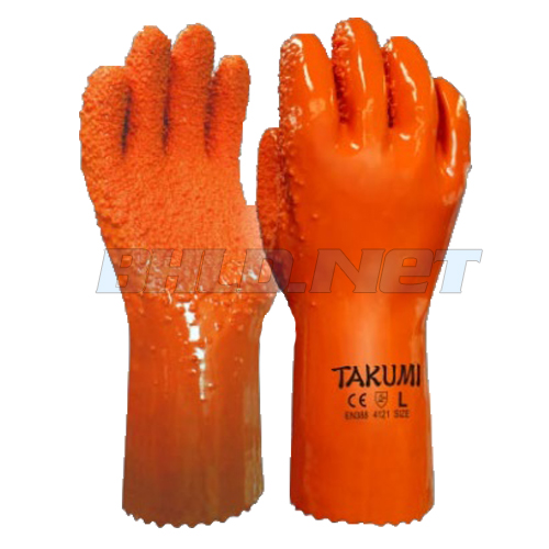 Găng tay chống hóa chất TAKUMI PVC-500