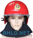 Mũ chống cháy Hàn Quốc (phủ gáy vải nomex màu đen)